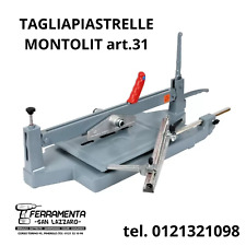 TAGLIAPIASTRELLE MONTOLIT 31 manuale taglia piastrelle
