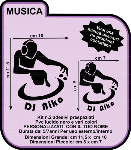 Adesivi personalizzati per - adesivi,