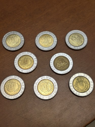 Collezione monete 500 - di, 8