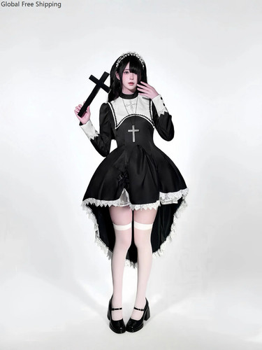 Costume cosplay gonna - , monaca
