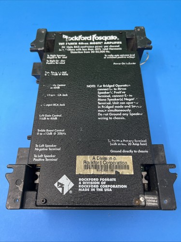 Amplificatore rockford fosgate - rockford,