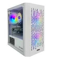 PC Gaming Computer da Gioco i7-3770 16GB SSD 1TB RTX 3050 6GB GDDR6 Bianco Usato