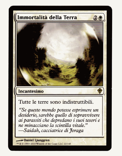 Mtg terra eternal - mtg,