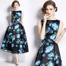 Vestito Abito Elegante Lungo
