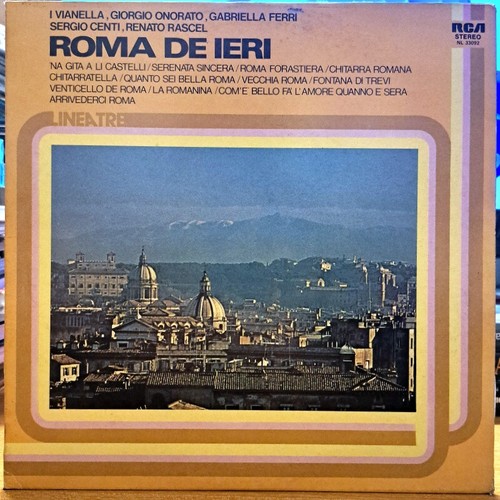 Disco vinile giri - roma, de