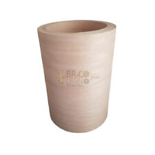 Bordo tranciato impiallacciatura in legno Tanganica preincollato H 300 mm