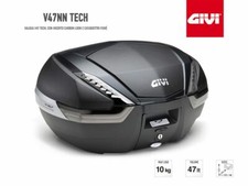 V47NNT BAULETTO MOTO GIVI MONOKEY CARBON LOOK 47LT LUCI FUME'