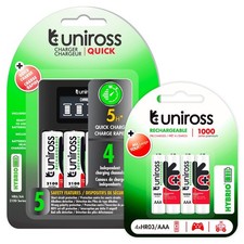 Uniross caricabatterie rapido - uniross,