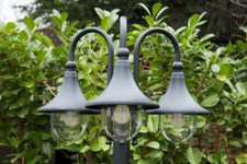 Lampione giardino plastica
