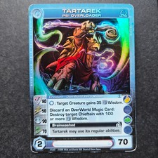 Sovraccarico Tartarek Psi (3 statistiche massime!) Rarissimo Oltre le Porte Caotico TCG