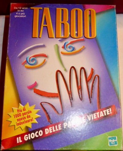Taboo gioco 2000 - , hasbro