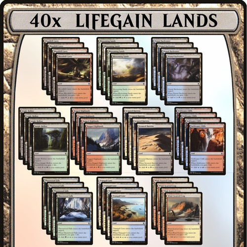 Carte dual land life - land,