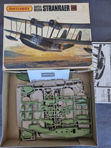 Supermarine stranraer matchbox - supermarine,