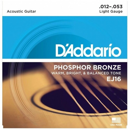 Addario ej16 phosphor bronze - d'addario,