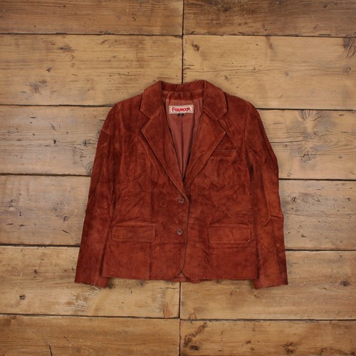 Giacca scamosciata vintage fox - giacca,