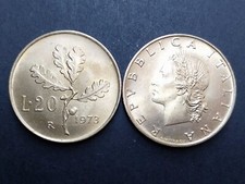 Moneta 20 Lire Repubblica