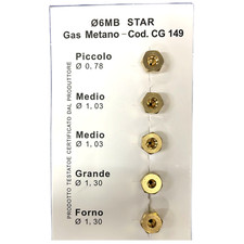 Kit Ugelli Cucina 6MB Gas