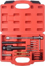 SET ESTRATTORE PER CANDELETTE ESTRAZIONE RIPARAZIONE FILETTI CANDELE 8MM E 10MM