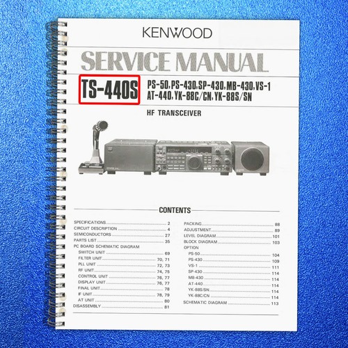 Kenwood 440s transceiver - kenwood, hf