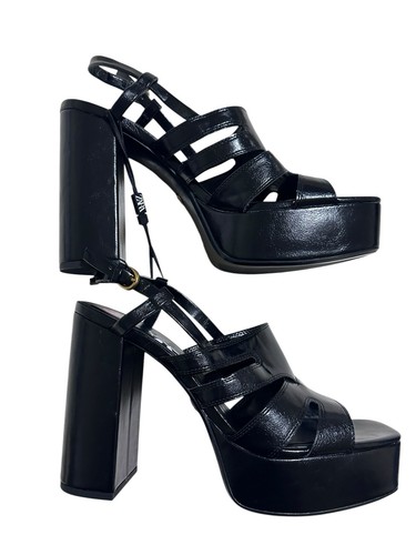 Zara sandali neri plateau - zara,