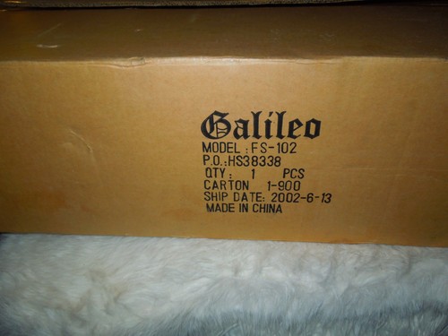 Galileo 102 telescopio - galileo, fs-102