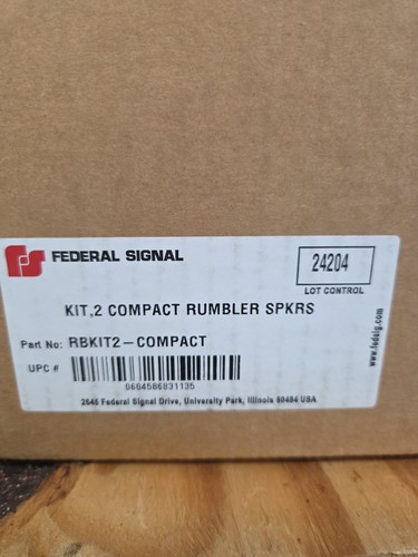 Federal signal rbkit2 compact - federal, rbkit2-compact