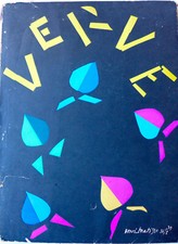 Matisse Cover Original LITHO VERVE II 8 PICASSO MIRO RARE SURREALISM CUBISM