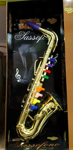 Sax sassofono dorato - sax, set