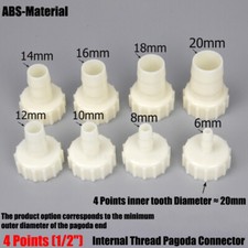 Raccordo dritto femmina