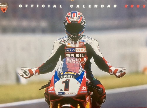 Calendario ducati corse 2003 - calendario,