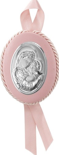 Medaglione sopraculla rosa - medaglione,