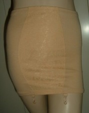 GUAINA BUSTINO GIRDLE REGGICALZE BEIGE DAMART 75 SEXY VINTAGE LINGERIE
