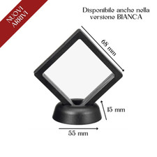 Grande Espositore Per Monete da Collezione con Cornice |  Nero e/o Bianco