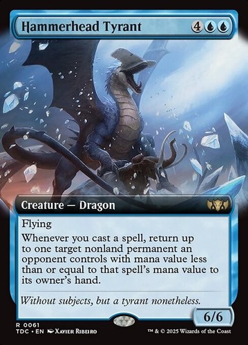 Mtg hammerhead tyrant - mtg, 61
