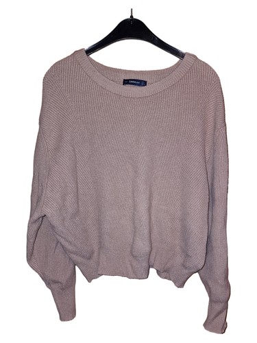Zara maglione donna beige - maglione,