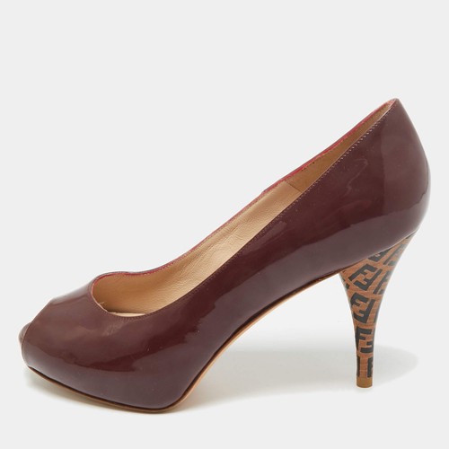 Décolleté fendi bordeaux - décolleté,