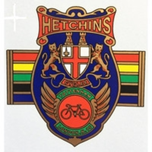 Hetchins headbadge con fasce - hetchins,
