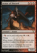 MTG AVATAR OF DISCORD EXC - AVATAR DELLA DISCORDIA - DIS - MAGIC