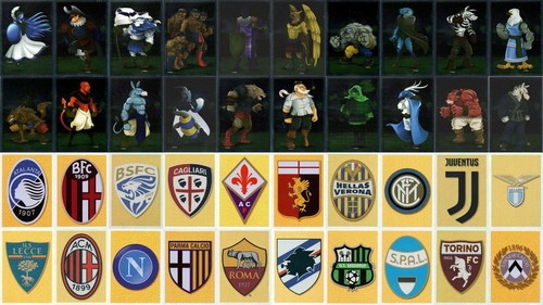 Figurine scudetto idol fuori - figurine,