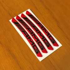 4 strisce adesive per cerchio