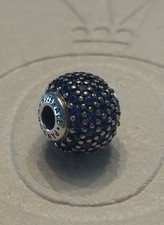 1 Charm Cristallo Blu Pace