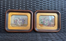 DIPINTI RETTANGOLARI FIRMATI SALA - OLIO SU TAVOLA - NATURA MORTA - FIORI '900