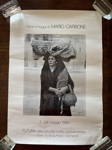 Mario carbone poster mostra - mario,