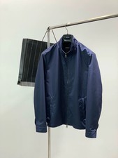 NEW Zegna blue bomber jacket