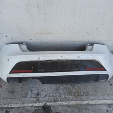 Paraurti Posteriore con Sensori Parcheggio Seat Ibiza 6J FR 2014 Bianco