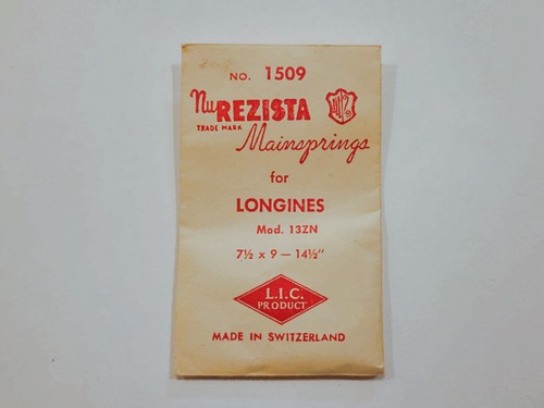 Molla trazione per longines - di,