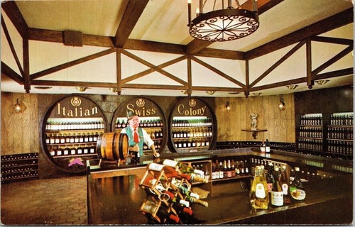 Cartolina enoteca colonia - cartolina,