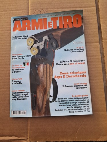 Rivista armi tiro - armi, 2015