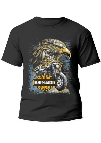 Tee shirt illustration harley