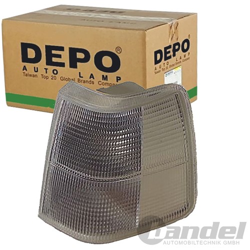 Depo fanale anteriore bianco - fanale,